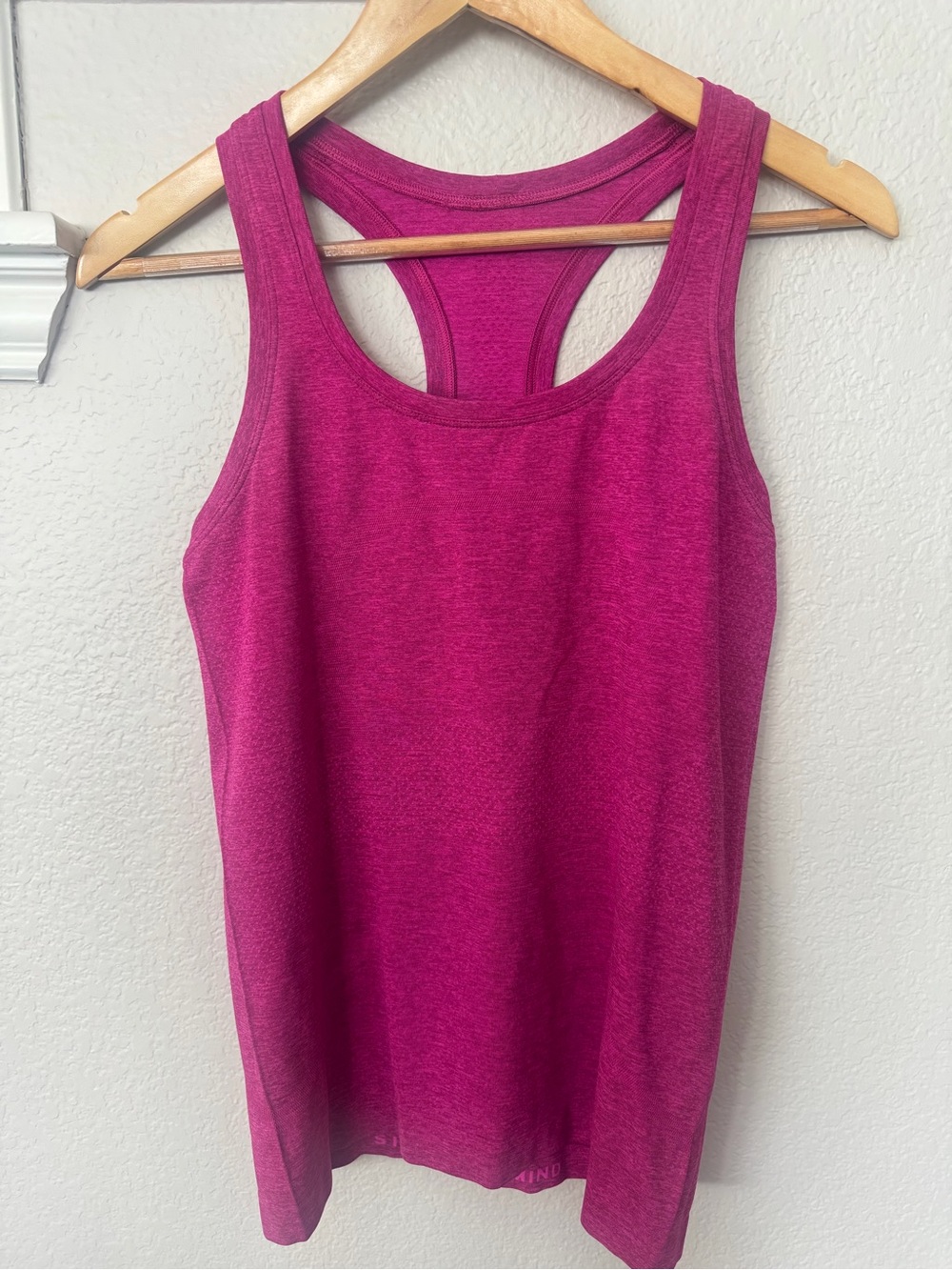 lululemon athletica Magenta Racerback Tank Top